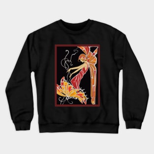 Butterfly Girl 2 Crewneck Sweatshirt